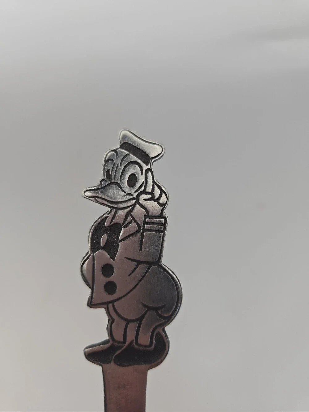Vintage Walt Disney Mickey Mouse & Donald Duck Stainless Spoon Fork